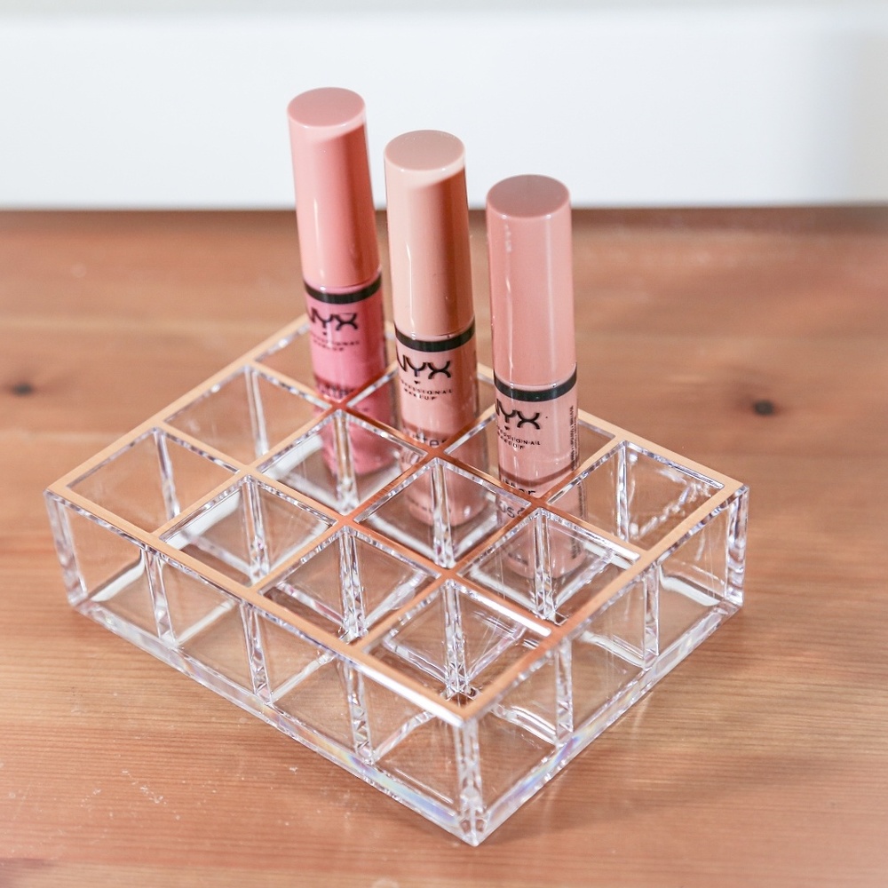 Rose Gold Lipstick Container